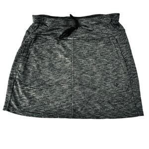 Kuhl Harmony sz M Dark Heather Gray Hiking  Outdoor Fitness Active Skort Stretch